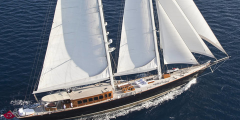 Sailing superyacht