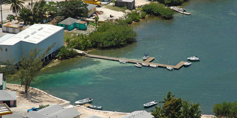 Exuma Markets Dinghy Dock