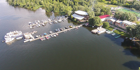 The yacht port "Strogino"