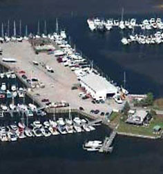 Brewer Yacht Yard at Mystic