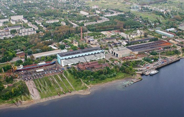 The shipyard of the Nobel brothers