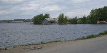 The floating base of Ekaterinburg sea school DOSAAF