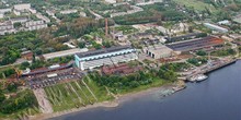 The shipyard of the Nobel brothers