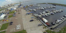 The yacht port "Hercules"