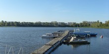 Yacht club lighthouse