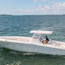 Fountain 38 center console te