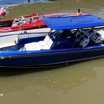 Custom carolina 28 center console