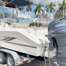 Cobia 217 center console