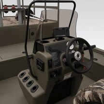 Tracker Grizzly 2072 CC Sportsman Kicker